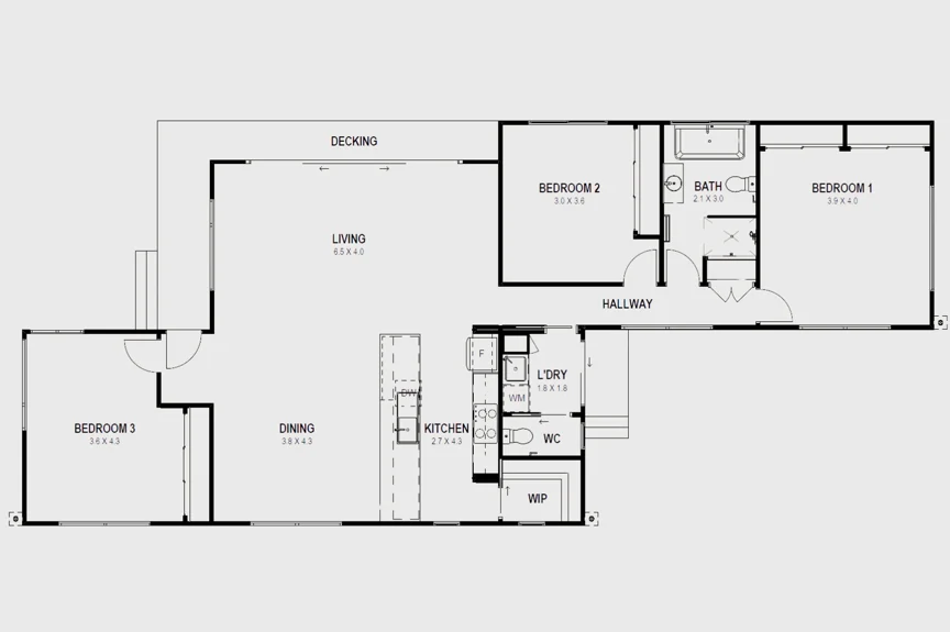 Hampton 14 Display Home Floorplan